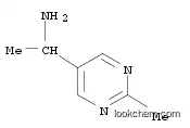 Molecular Structure of 1071435-99-8 (1-(2-MethylpyriMidin-5-yl)ethanaMine)